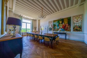 salle à manger chateau à louer