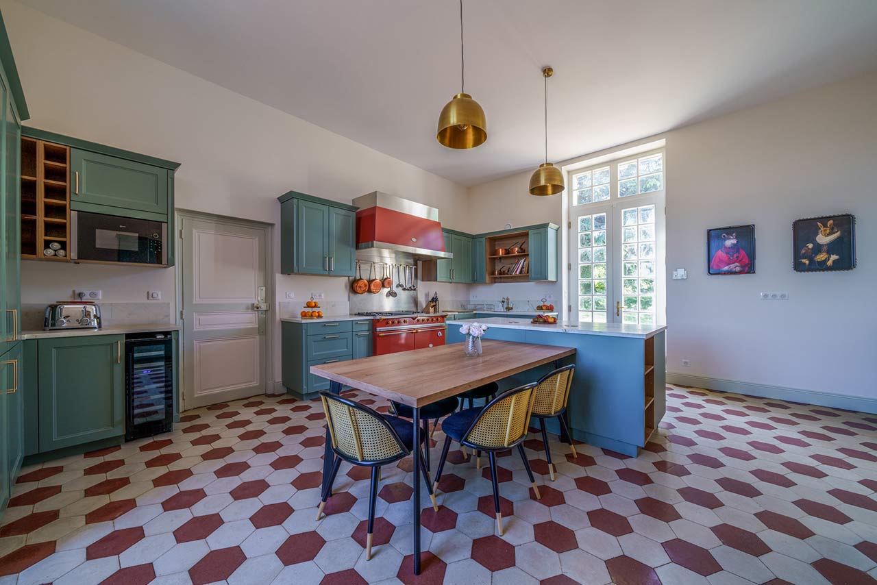 cuisine chateau à louer