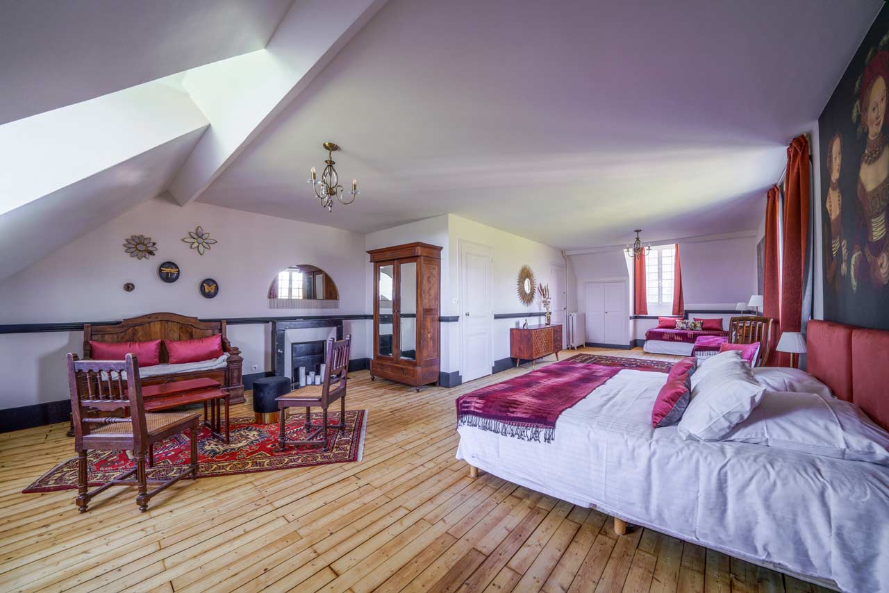 chambre familiale chateau